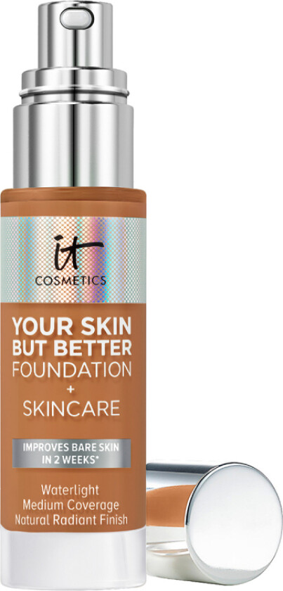 It Cosmetics Your Skin But Better Foundation + Skincare 44 Tan Wa