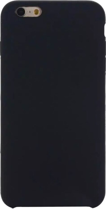 iPhone 6 / 6s Mykt Silikon Deksel - Mat Svart