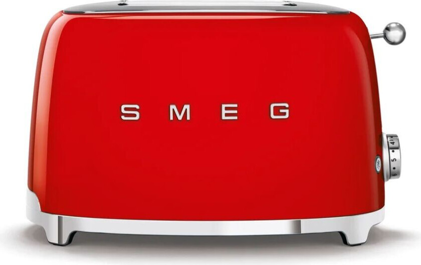 SMEG Brødrister rød Tsf01rdeu