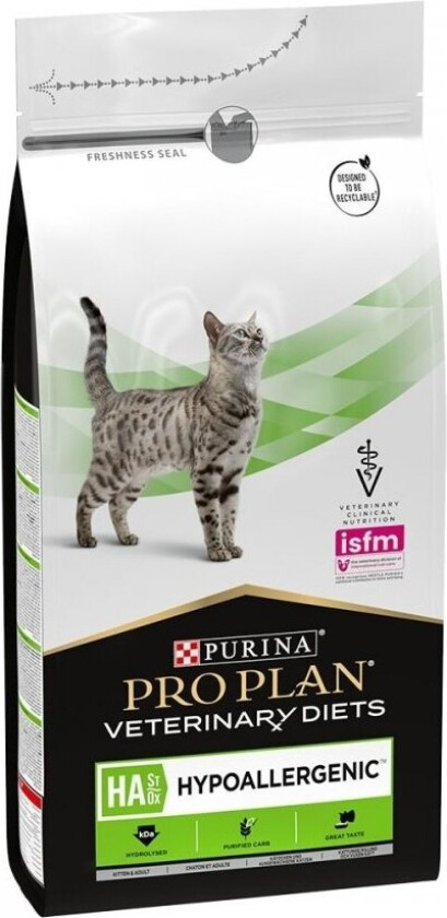 Purina Pro Plan Veterinary Diets Cat HA Hypoallergenic (1,3 kg)