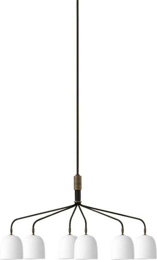 Howard Chandelier 6 Arm Bone China