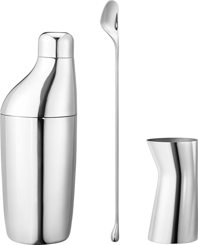 Sky Set - Shaker, Stirring Spoon & Jigger