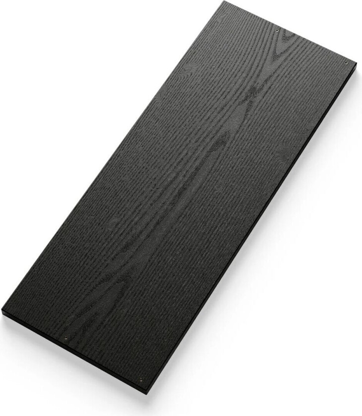 hylleplate 30 x 80 cm Sort ask