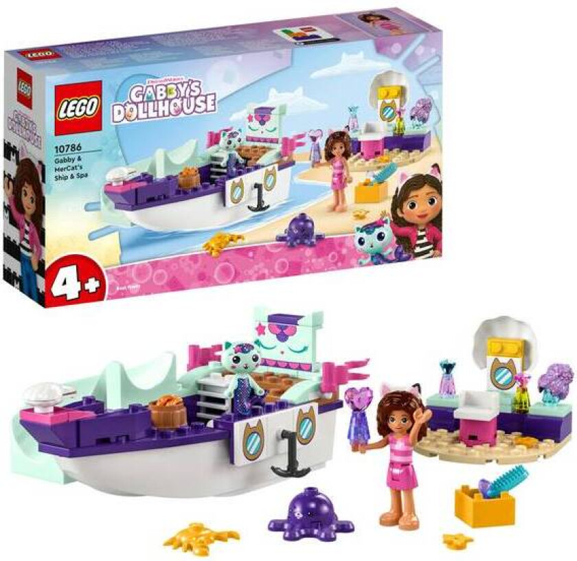 Lego Gabby og Havkatts skip og spa 10786