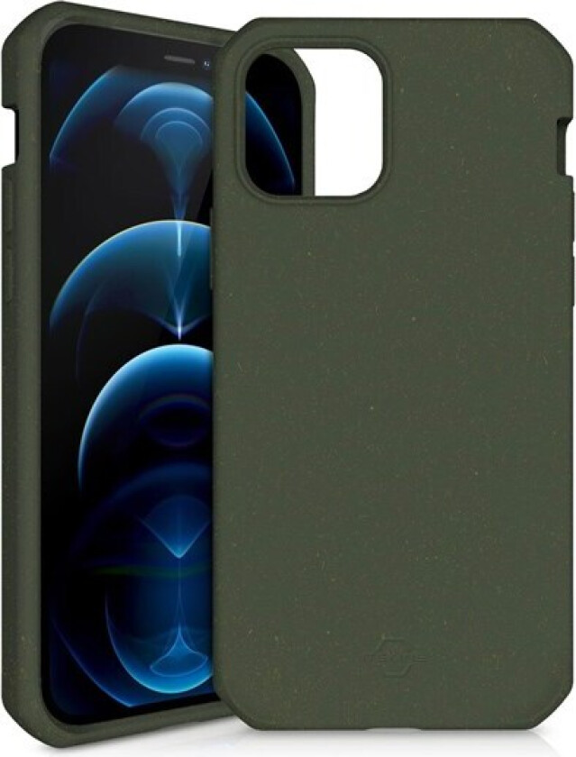 Cover for iPhone 12 and iPhone 12 Pro. Khaki Green