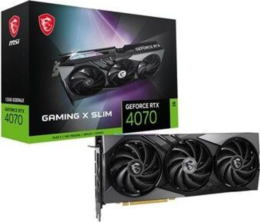 GeForce RTX 4070 GAMING X SLIM 12G