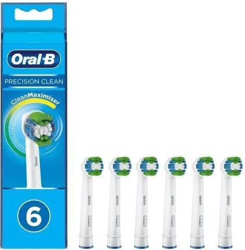 Oral B Precision Clean 6ct 6 stk
