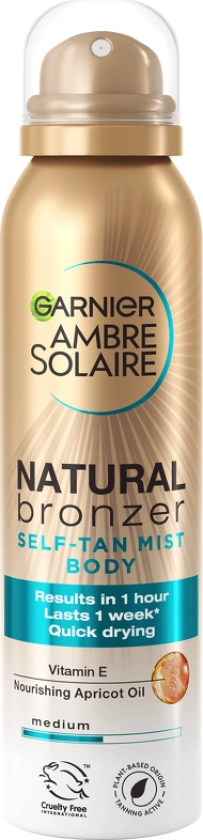 Ambre Solaire Natural Bronzer Self tan Mist, 150 ml  Bronzing