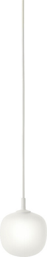 Rime Pendant 12 cm Opal / White