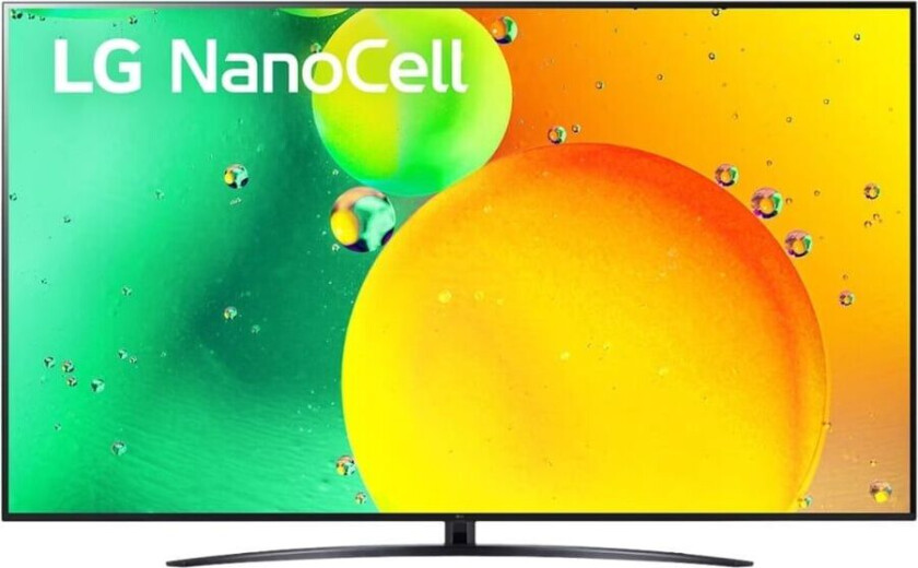 NanoCell 75NANO76 190,5 cm (75") 4K Ultra HD Smart TV Wi-Fi Sort