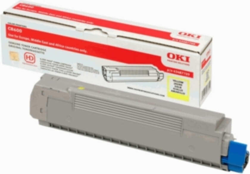 Oki Toner Gul - C8600