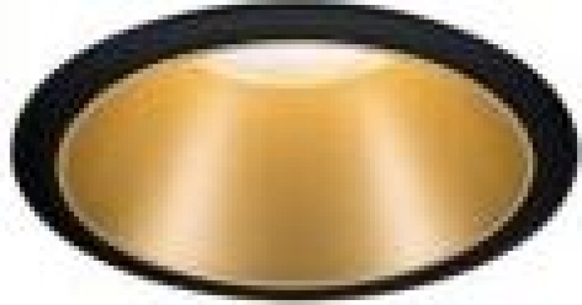 Cole, Innsunket spotlight, GU10, 1 ampuller, LED, 10 W, Sort, Gull