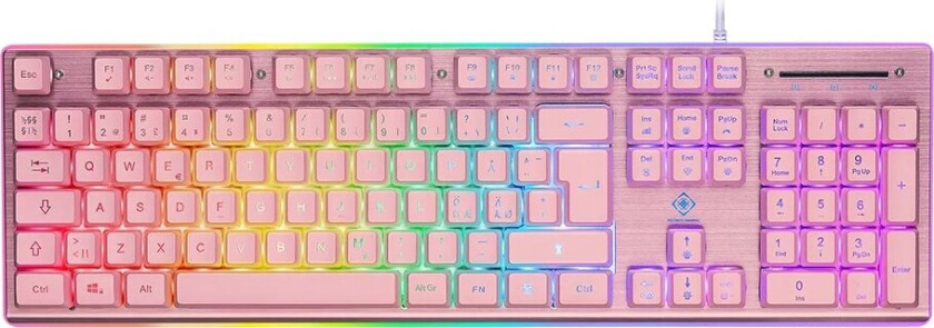 Pk75 Rgb Gaming Tastatur - Rosa