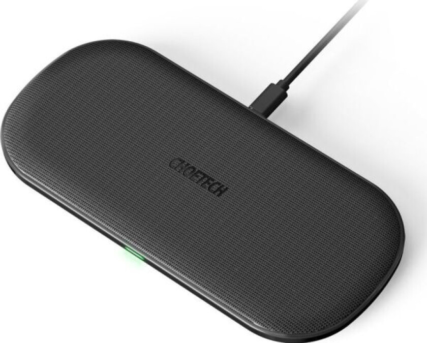 Choetech Rask trådløs lader for to telefoner CHOETECH, 18W
