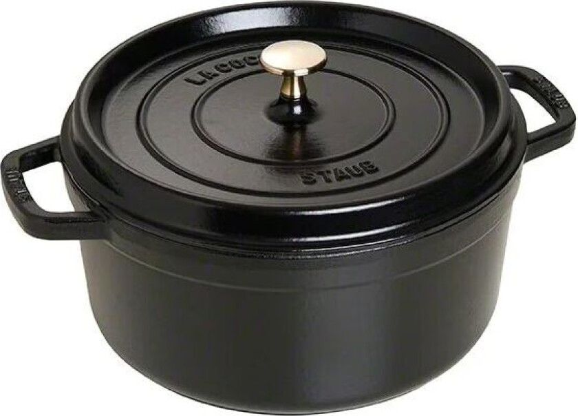 La Cocotte Rund Potte Ø 26 cm / Sort