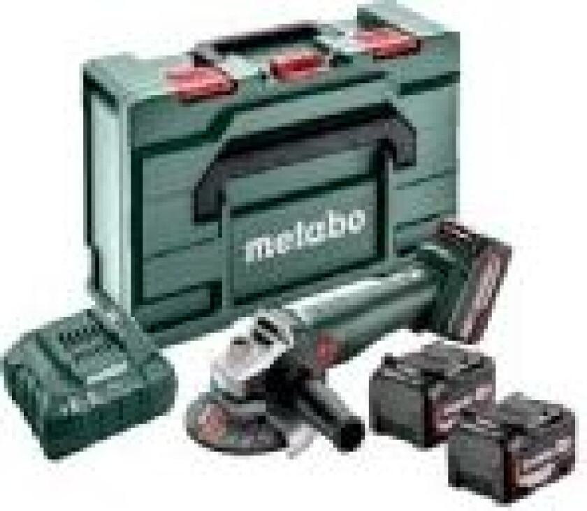 W 18 L 9-125 Quick Set, 8500 RPM, 12,5 cm, Batteri, 4 Ah, 1,6 kg, Børsteløs motor