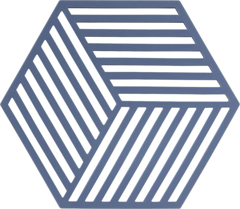 Bordbrikke Denim Hexagon