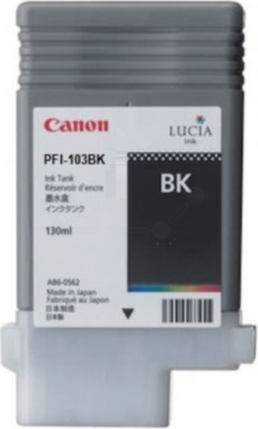 PFI-103 BK Blekkpatron svart