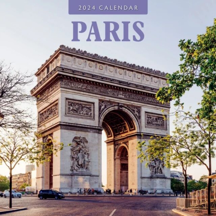 Paris 2024 Square Wall Calendar av Red Robin Publishing Ltd.