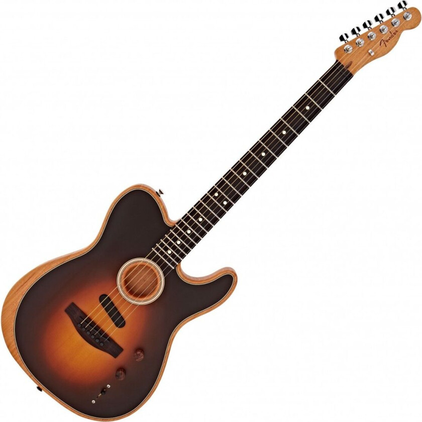 Acoustasonic Player Telecaster Shadow Burst, Rw