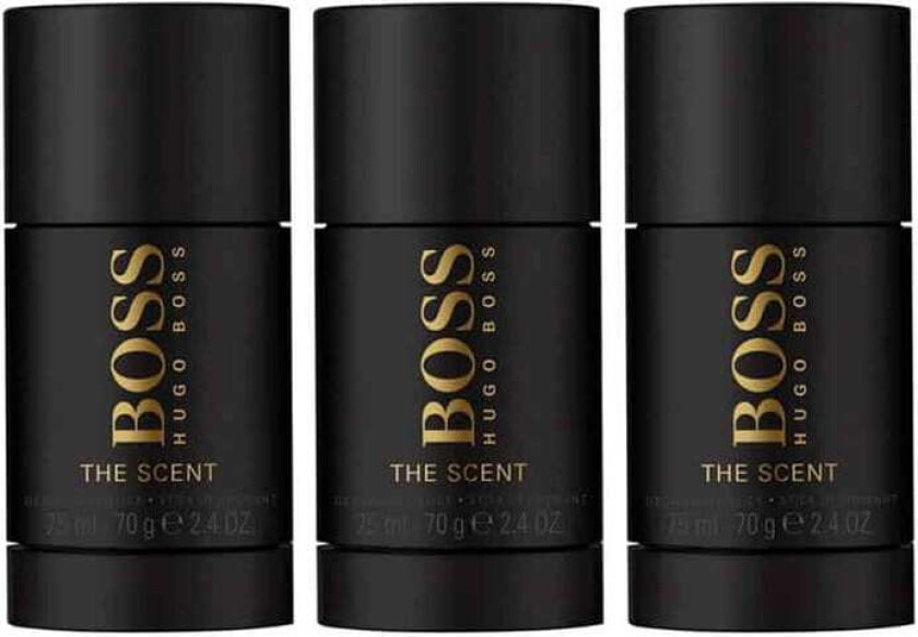 Boss 3-pack Hugo Boss The Scent Deostick 75ml