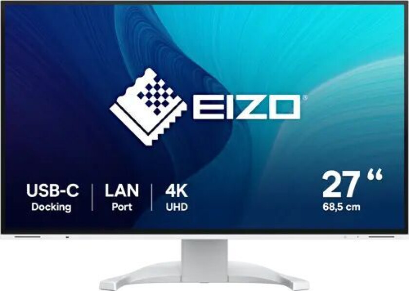 27" EIZO FlexScan EV2740X - with FlexStand - LED monitor - 4K - 27" - 5 ms - Skjerm