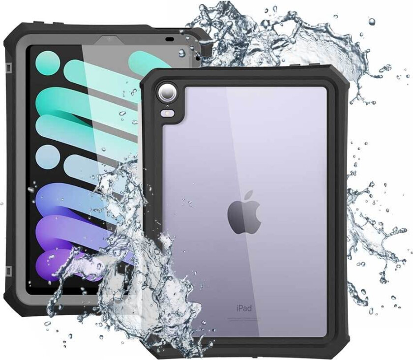 Armor-X iPad Mini 8.3 (gen 6) Deksel IP68 Waterproof, Shock & Dust Proof