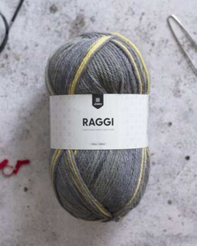 Raggi Sockengarn 15124 Olivengrønn