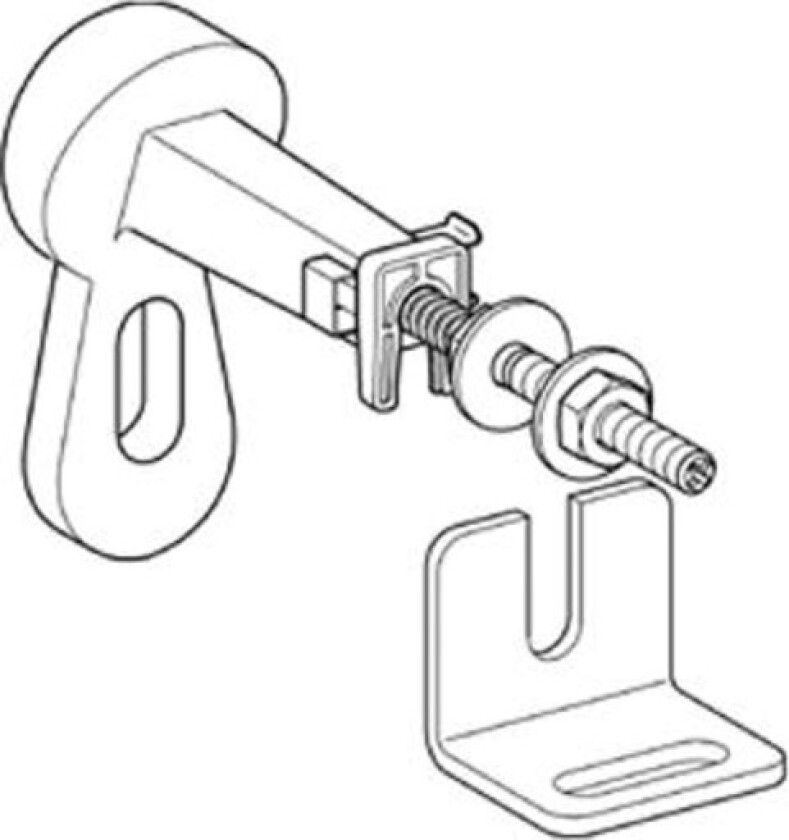 Grohe 38733000 Veggfeste løse, til WC-beslag Rapid SL
