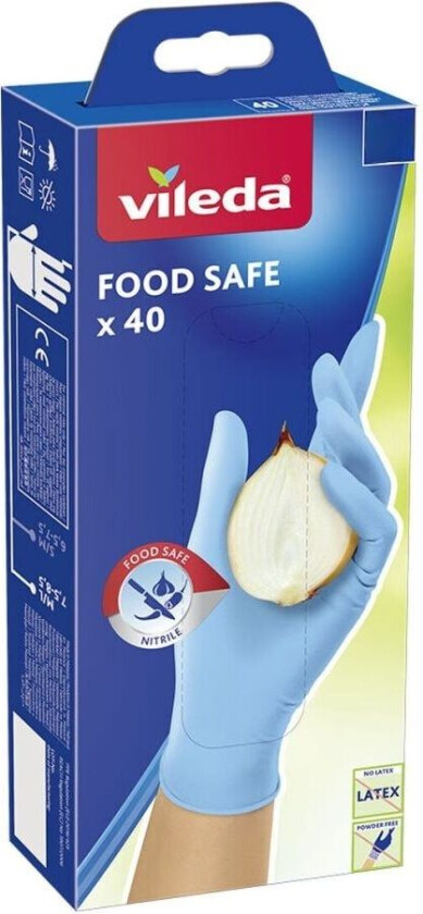 Bilde av Engangshansker Vileda Food Safe 171015 M/L (40 enheter)