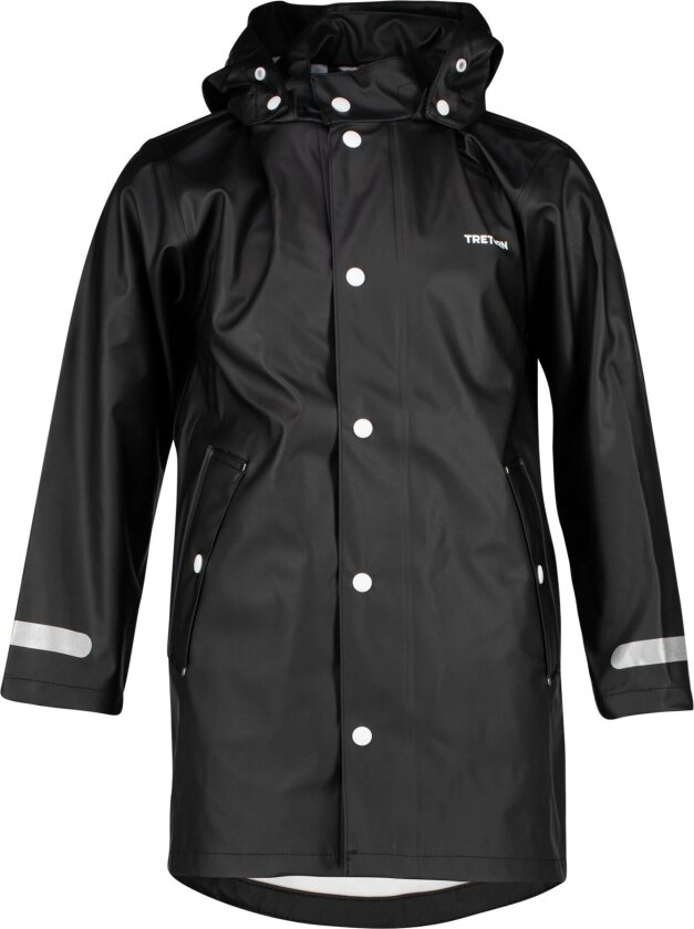 Juniors' Wings Rain Jacket 134/140, Black
