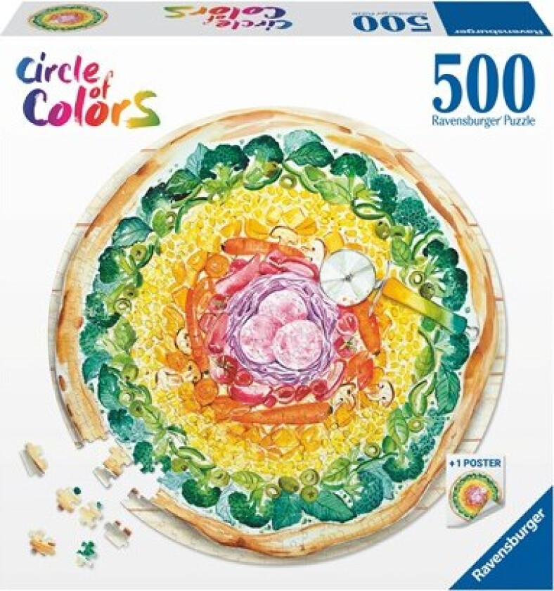 Circle of Colours - Pizza