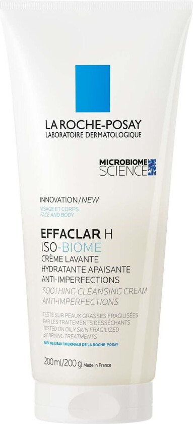 Effaclar H Iso-Biome Rensekrem, 200 ml