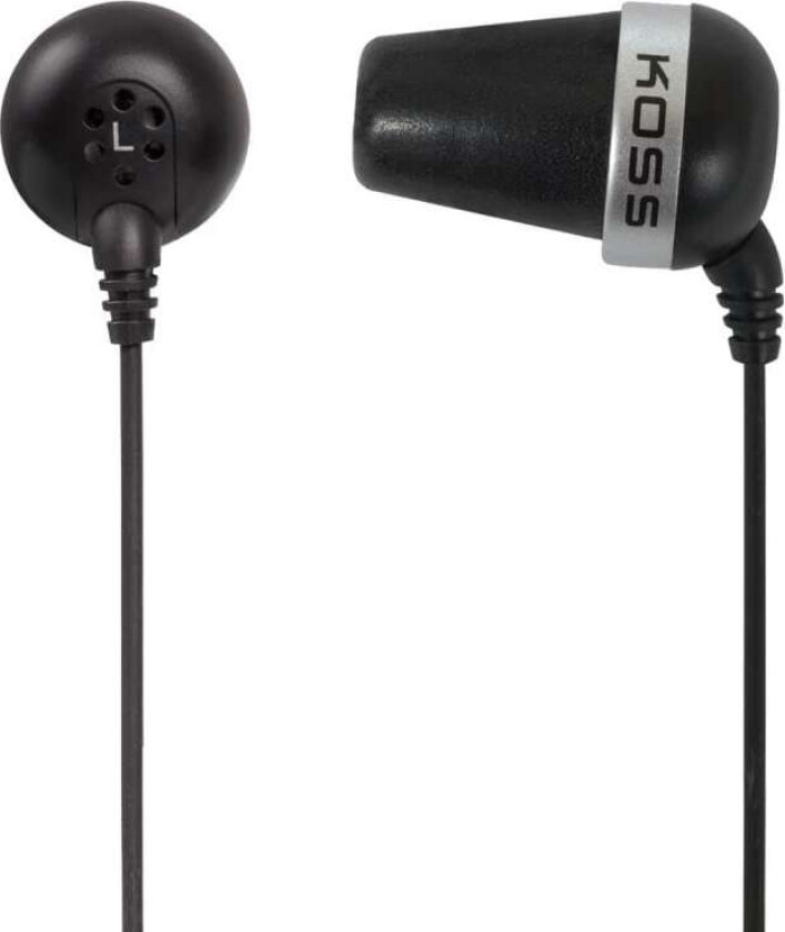 Bilde av The Plug - Black Ørepropper 3,5 Mm Jakk Stereo