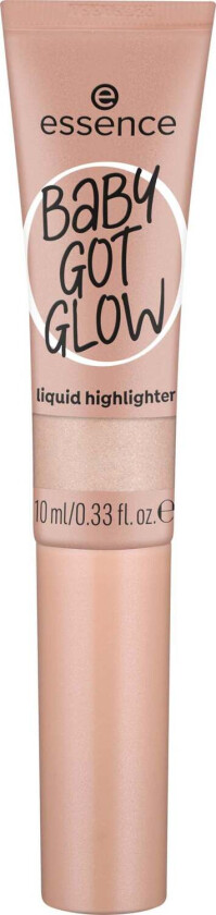 Highlighter Essence Baby Got Glow Nº 10 Sassy in Silk 10 ml Væske