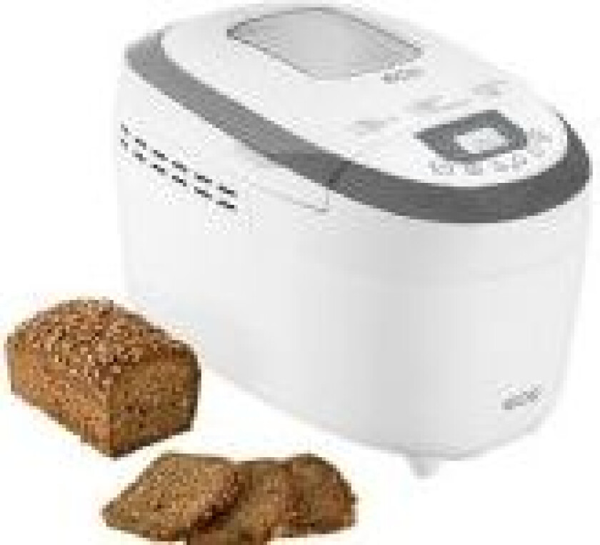 ECG PCB 82120 Bread maker, 12 digital preset programs, Double kneading blades, 15 hour delay timer
