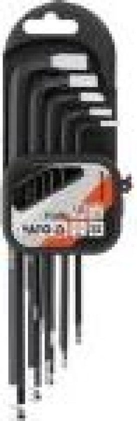 PIPE ALLENØKLER 10 stk. LANG 0561