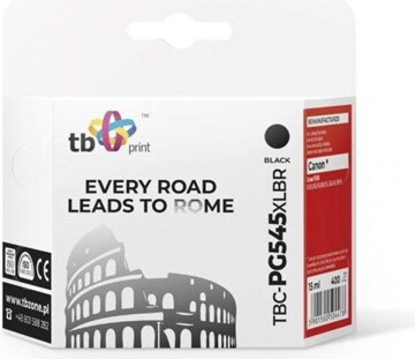 TBC-PG545XLB - Blekkpatron