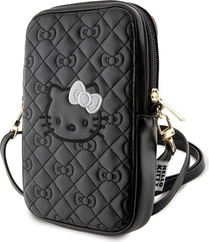 Phone Bag Kitty Logo Svart