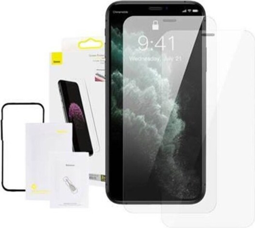0.3mm Full-glass Tempered Glass Film(2pcs pack) for iPhone XR/11 6.1inch