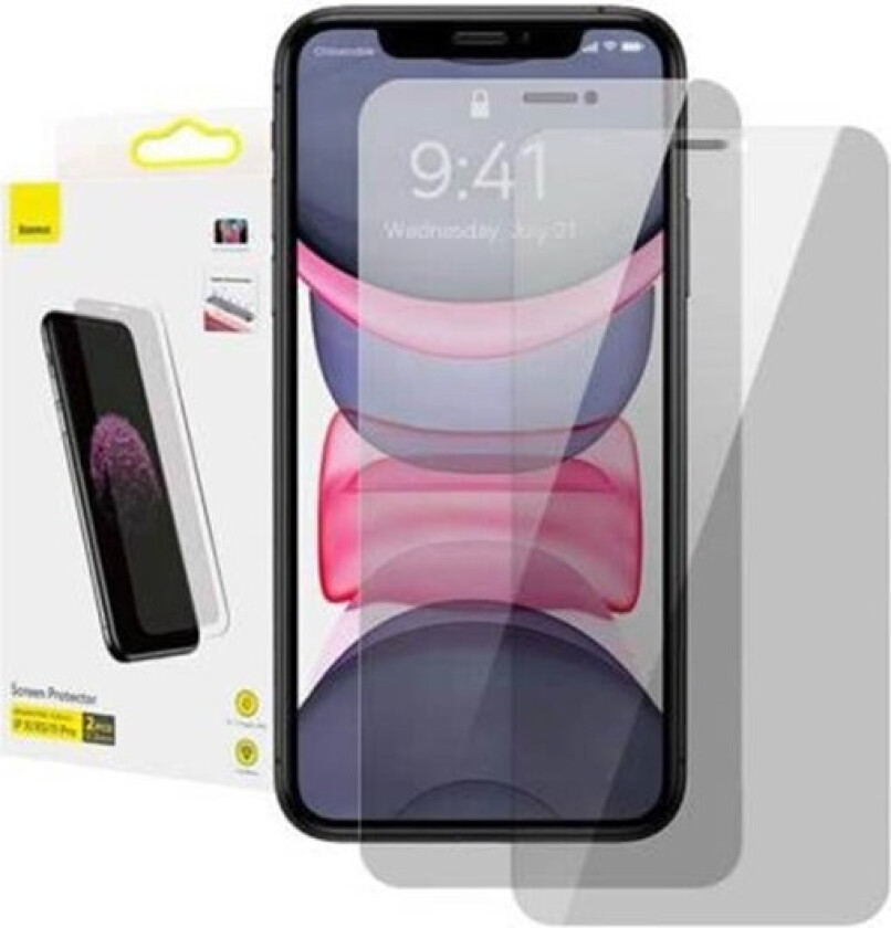 0.3mm Privacy Screen Protector (2pcs pack) for iPhone X/XS/11 Pro
