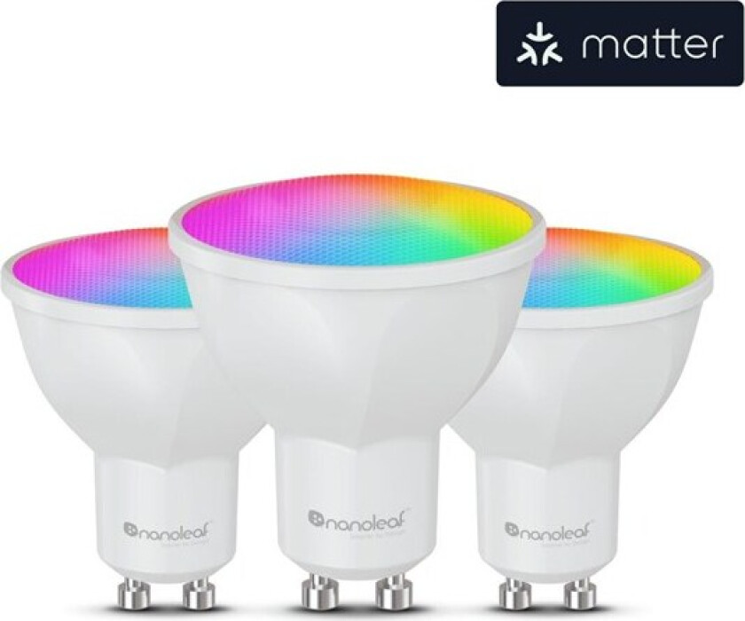 - Essentials Smart GU10 Matter - 3PK (NF080B02-3GU10)
