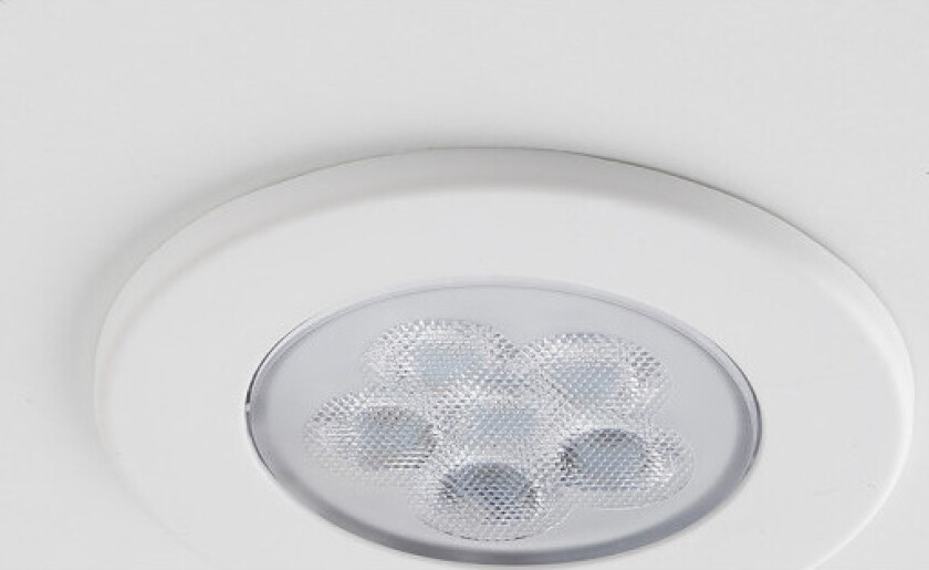 ID-LED spot, 2,3W 3000K, 12V, hvit