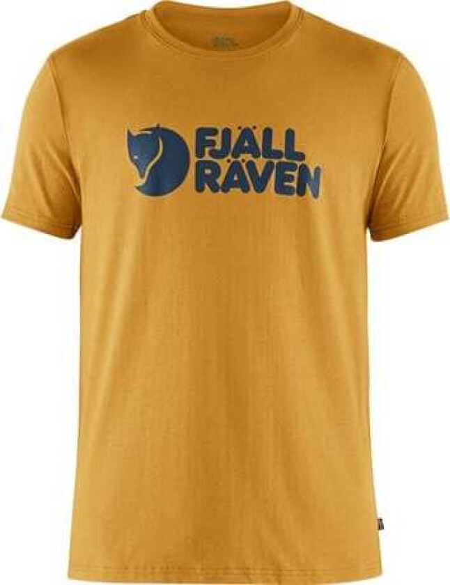 FJÄLLRÄVEN LOGO T-SHIRT M  OCHRE