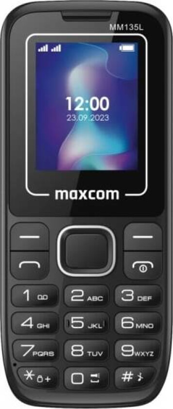 Maxcom mobiltelefon MM 135L Dual SIM USB C