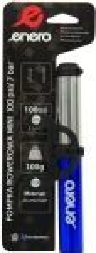 Enero Enero sykkelpumpe i aluminium 22x191mm blå 1033136