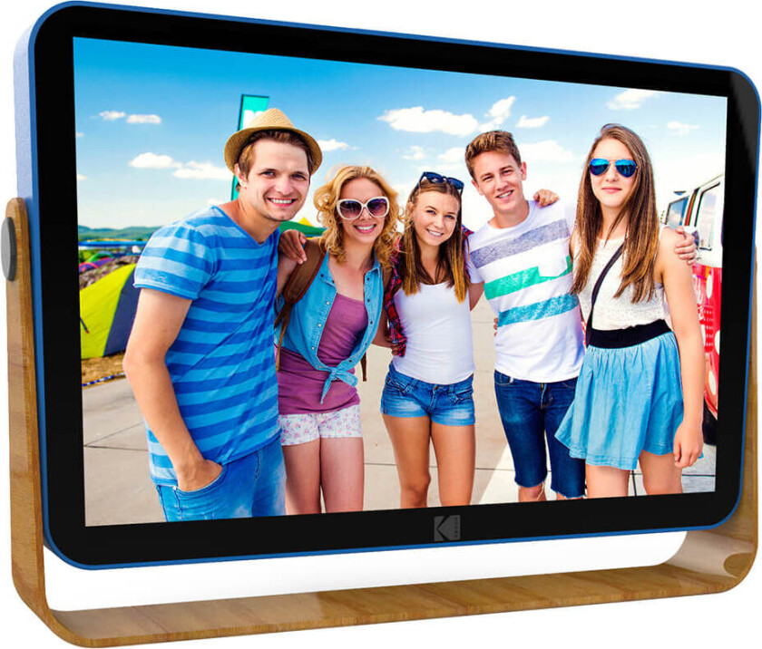 Digital Photo Frame 10" WiFi Metal RWF-108BL Blue