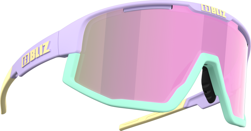 Fusion OneSize, Matt Pastel Purple/Brown with Pink Multi