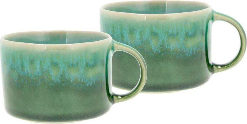 Styles krus med hank 16 cl 2-pakn. Black-blue