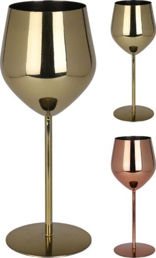 Vinglass I Rustfrit Stål 2 Stk